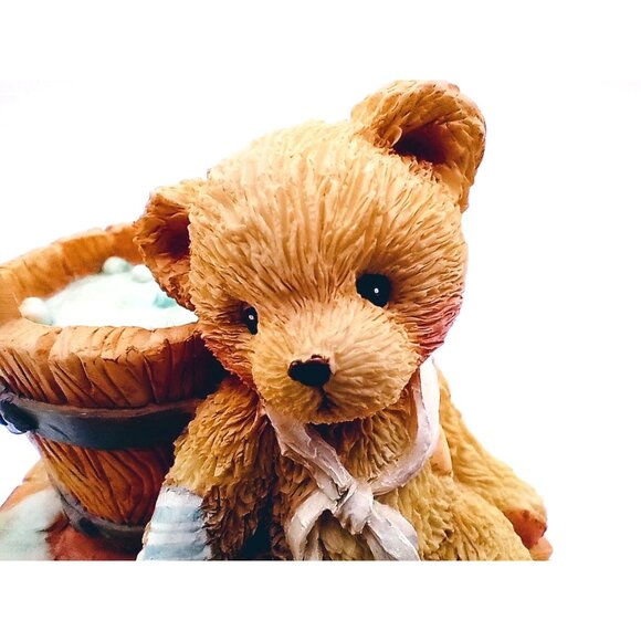 Joshua Love Repairs All Cherished Teddies Vintage 1991 950556 2.25 Inch Figure - Picture 5 of 15